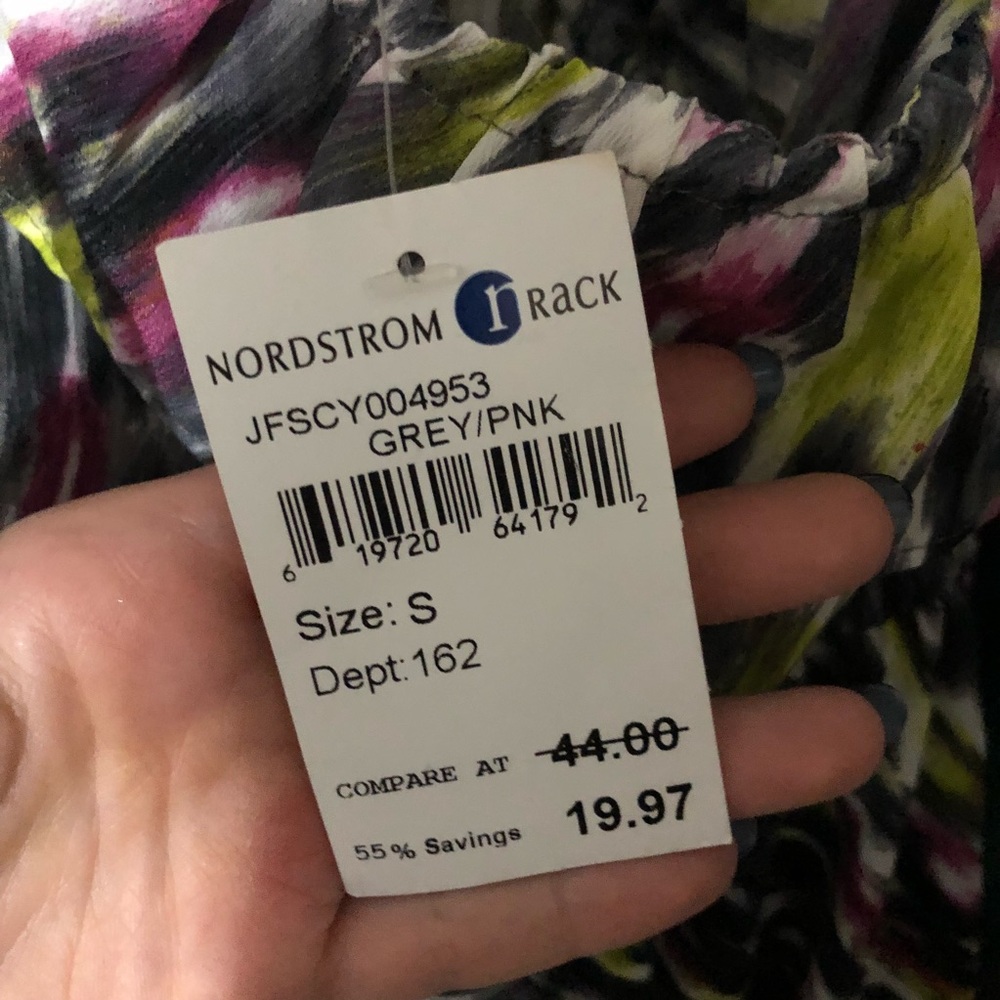 Abstract One-shoulder Dress - Picture 3 of 3